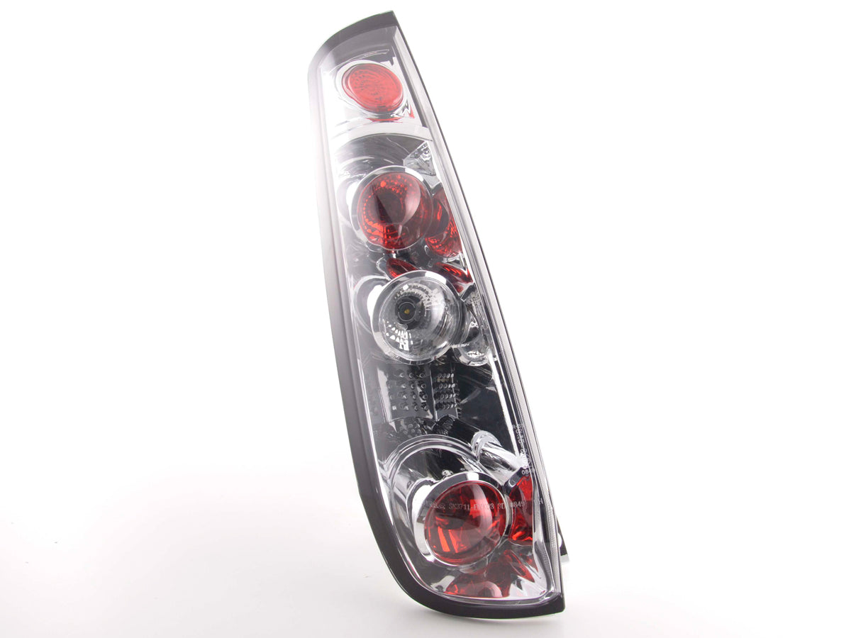 Rückleuchten Set Ford Fiesta Typ JH1 JD3 3-tr. 02-05 chrom Rückleuchten Set Ford Fiesta Typ JH1 JD3 3-tr. 02-05 chrom